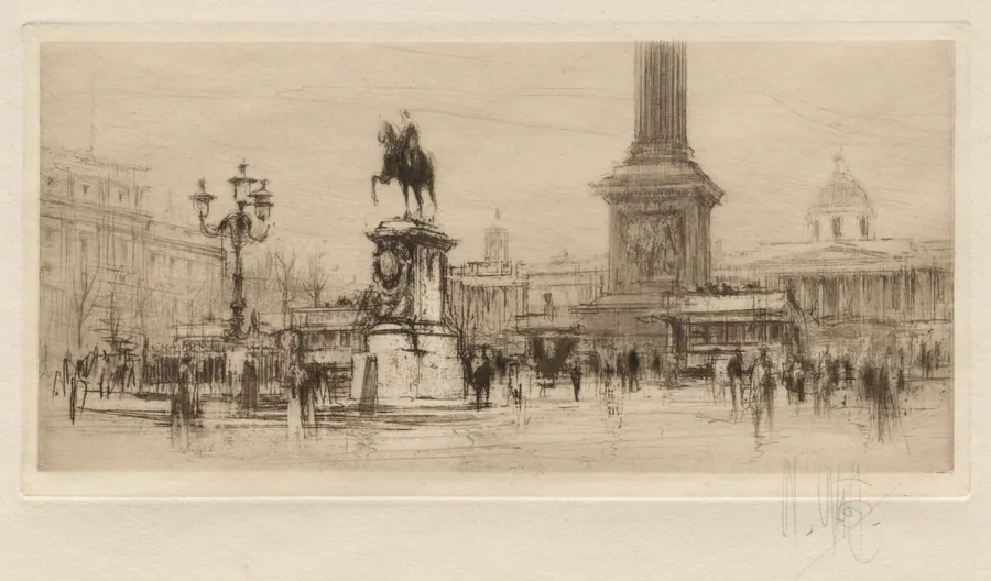Trafalgar Square by William Walcot