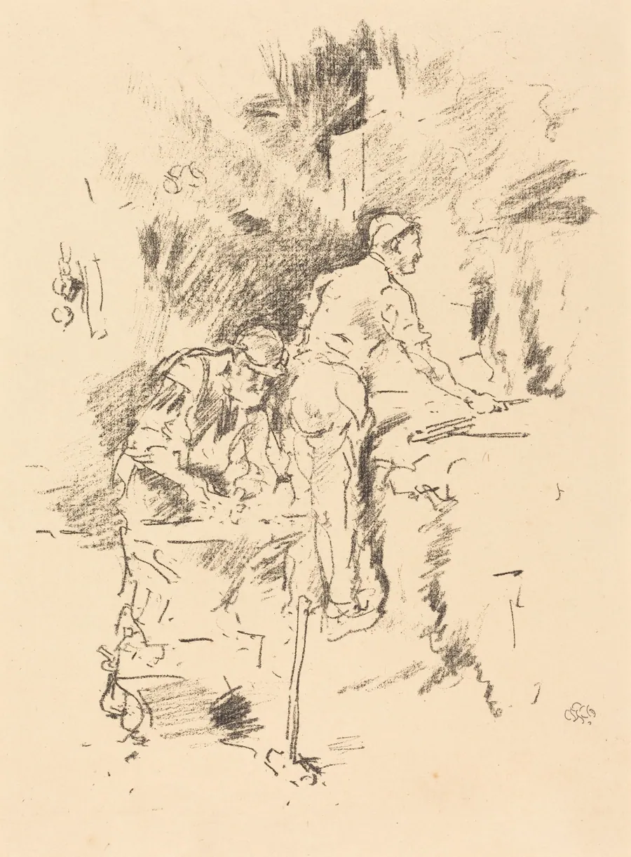 Father and Son by James McNeill Whistler