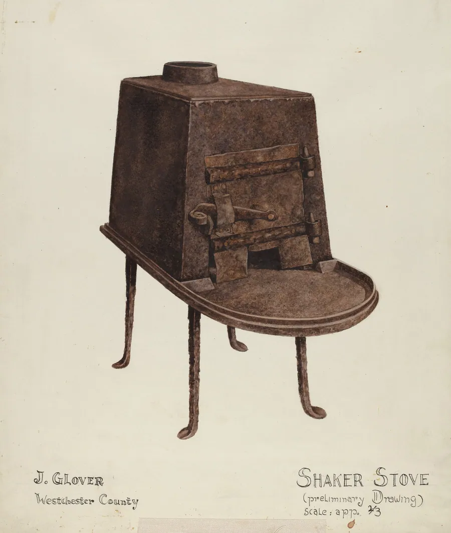 Shaker Stove by Joseph Glover
