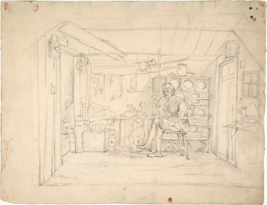 Der Hundefreund (The Dog's Friend) by Moritz von Schwind