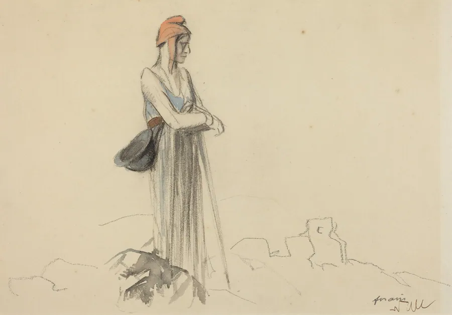 La France attend (France Waits) by Jean-Louis Forain
