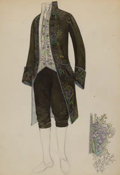 Man's Court Suit