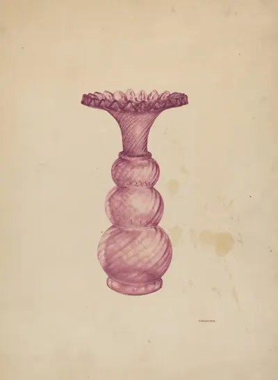 Stiegel Vase