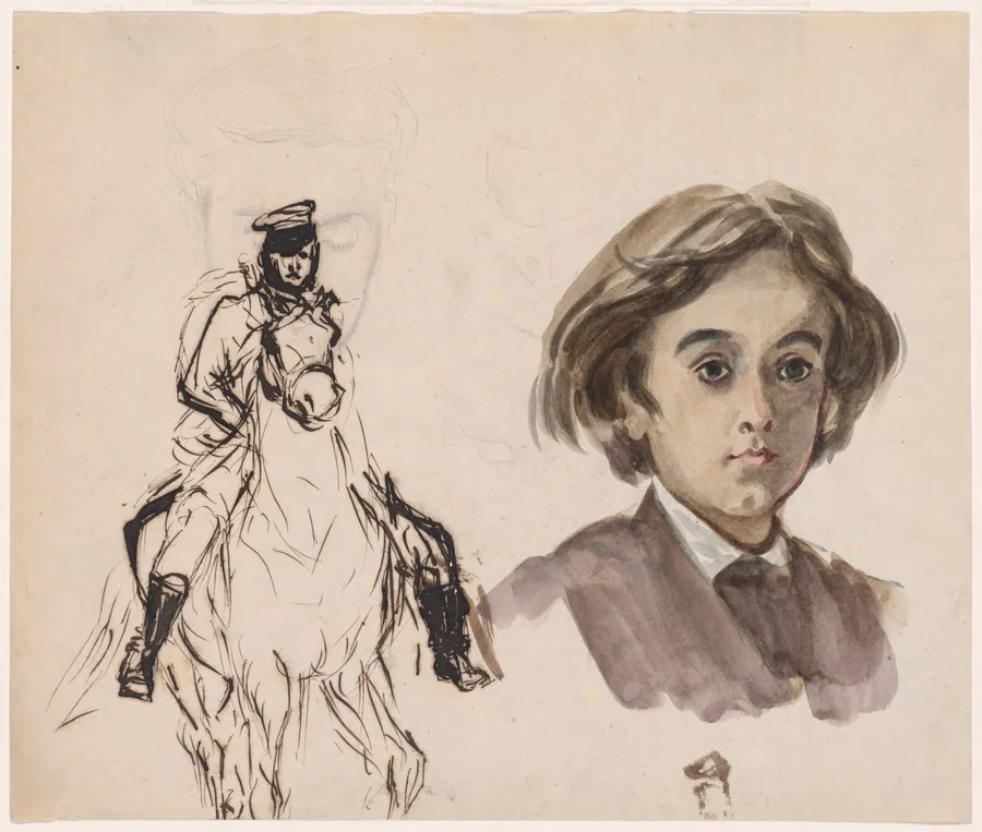 Study Sheet by Alfred Dehodencq