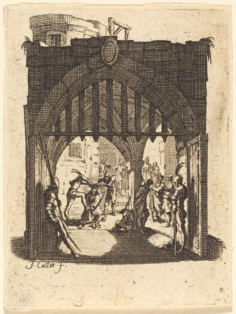 The Crowning with Thorns by Jacques Callot