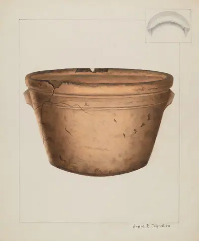 Pottery Flower Pot
