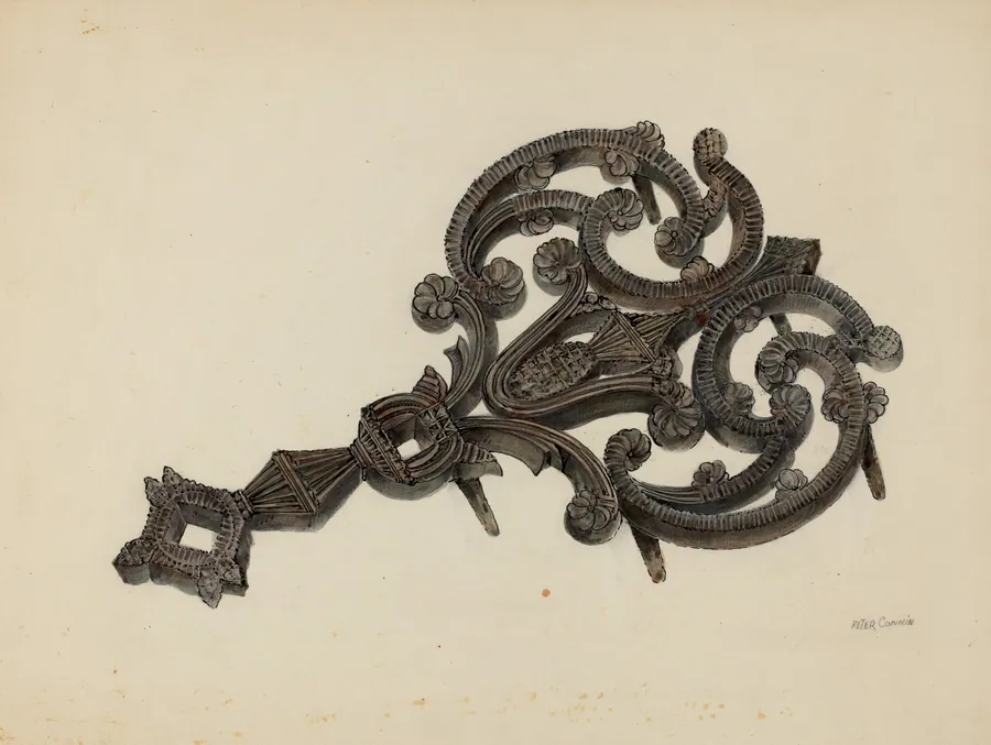 Iron Holder by Peter Connin