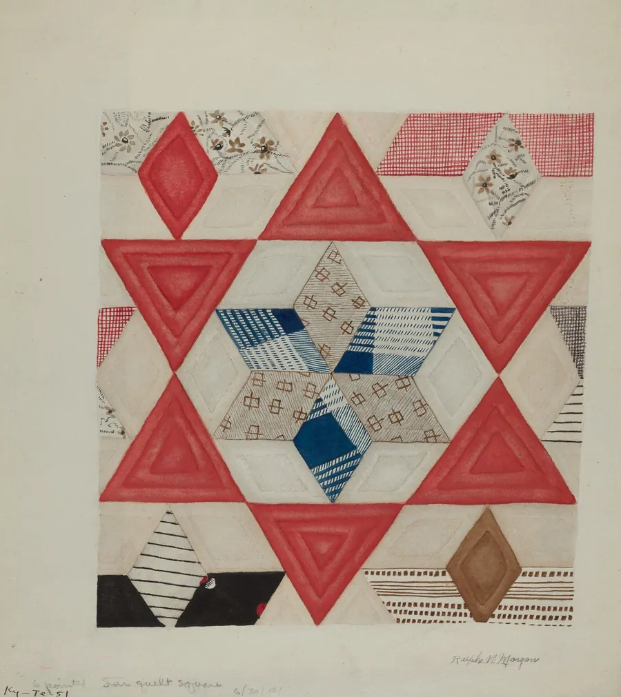 Shaker Quilt Pattern by Ralph N. Morgan