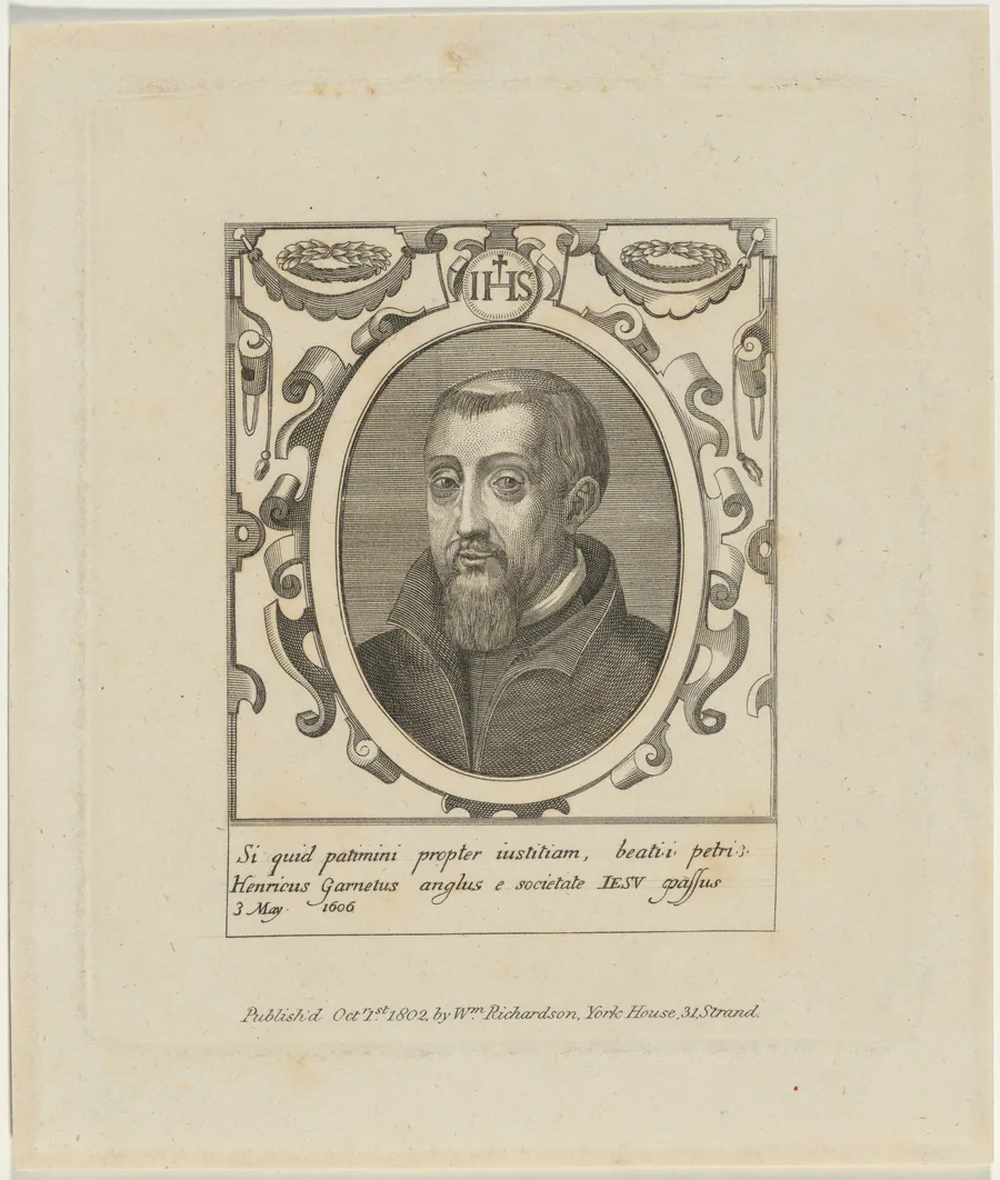 Henry Garnett, Jesuit Priest by Unknown 19th Century
