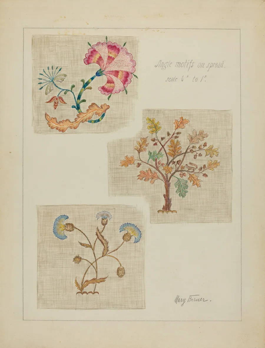 Bedspread by Mary Berner