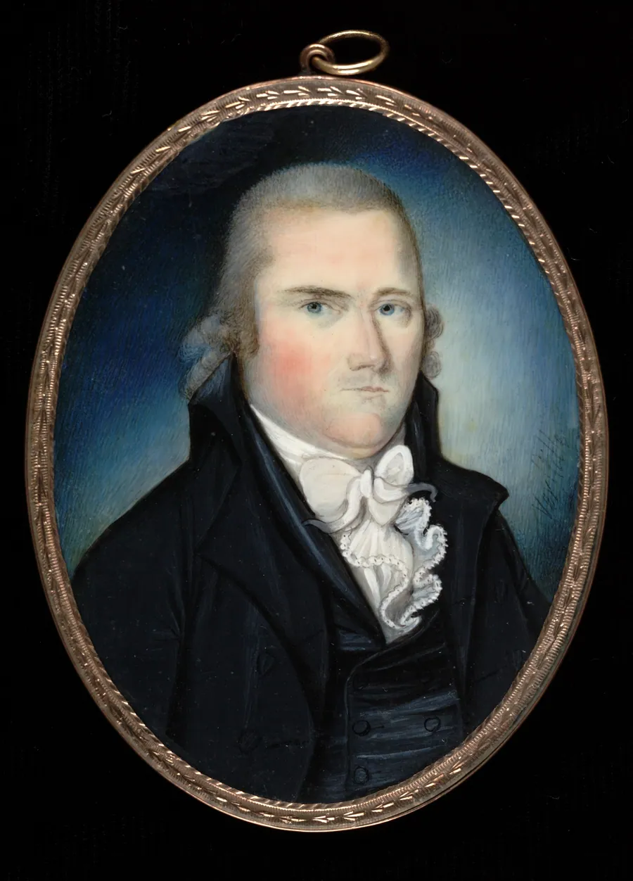 Captain Robert Lillibridge by William Verstille, born Boston, MA ca. 1755-died Boston, MA 1803