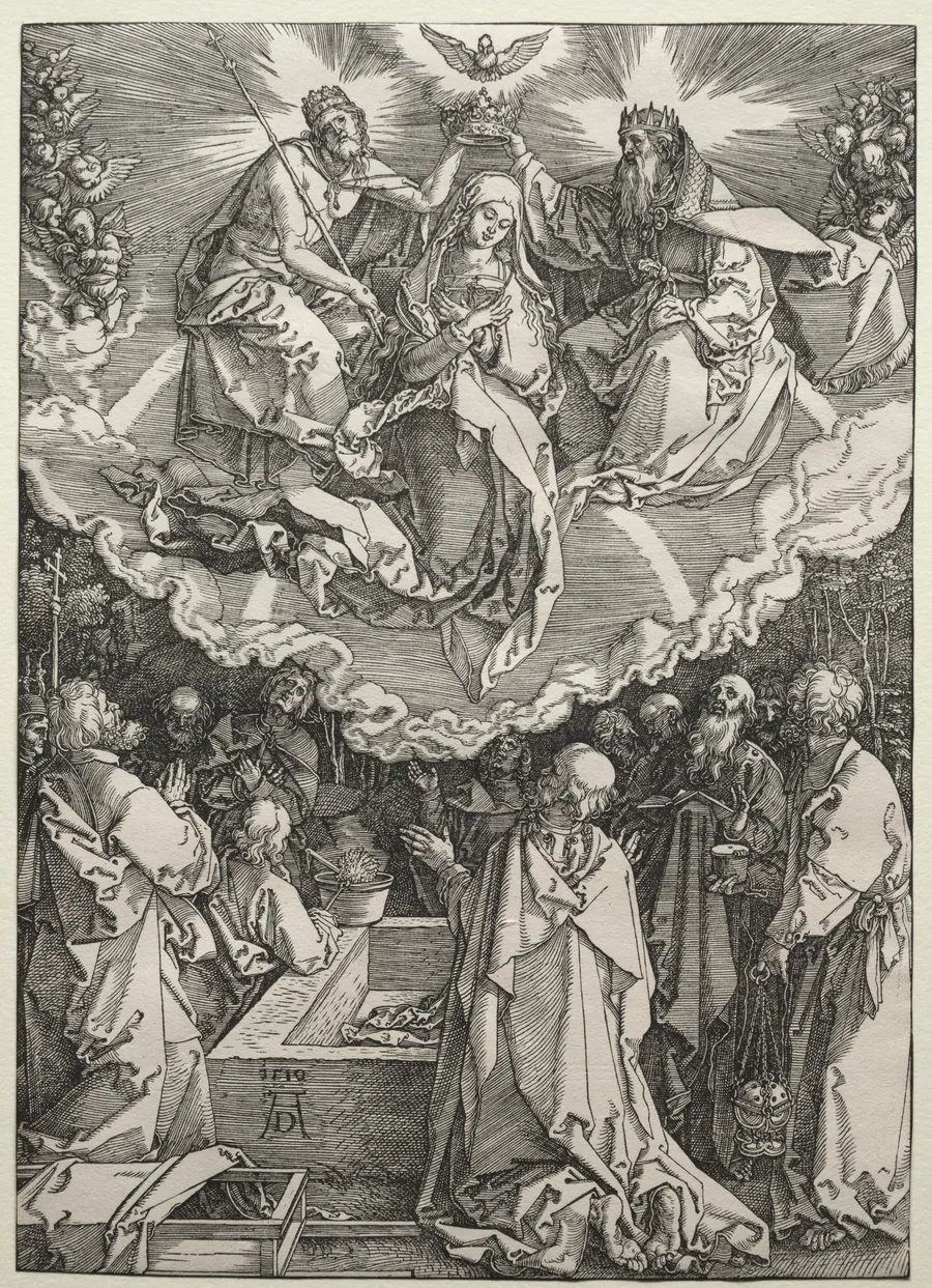 The Assumption and Coronation of the Virgin by Albrecht Dürer