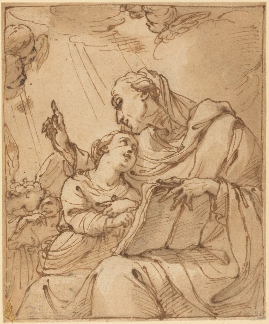 The Education of the Virgin by Ubaldo Gandolfi