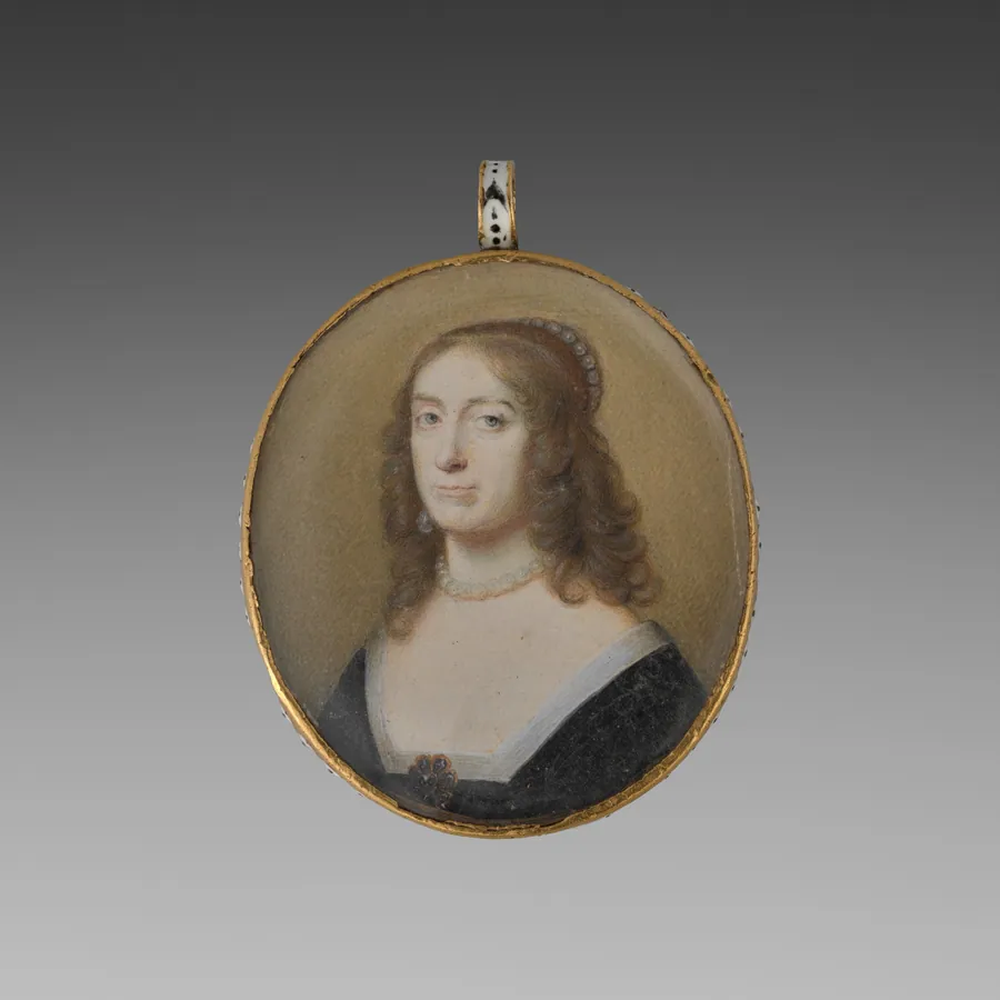 Portrait of Elizabeth Stuart, Electress Palatine and Queen of Bohemia by Alexander Cooper