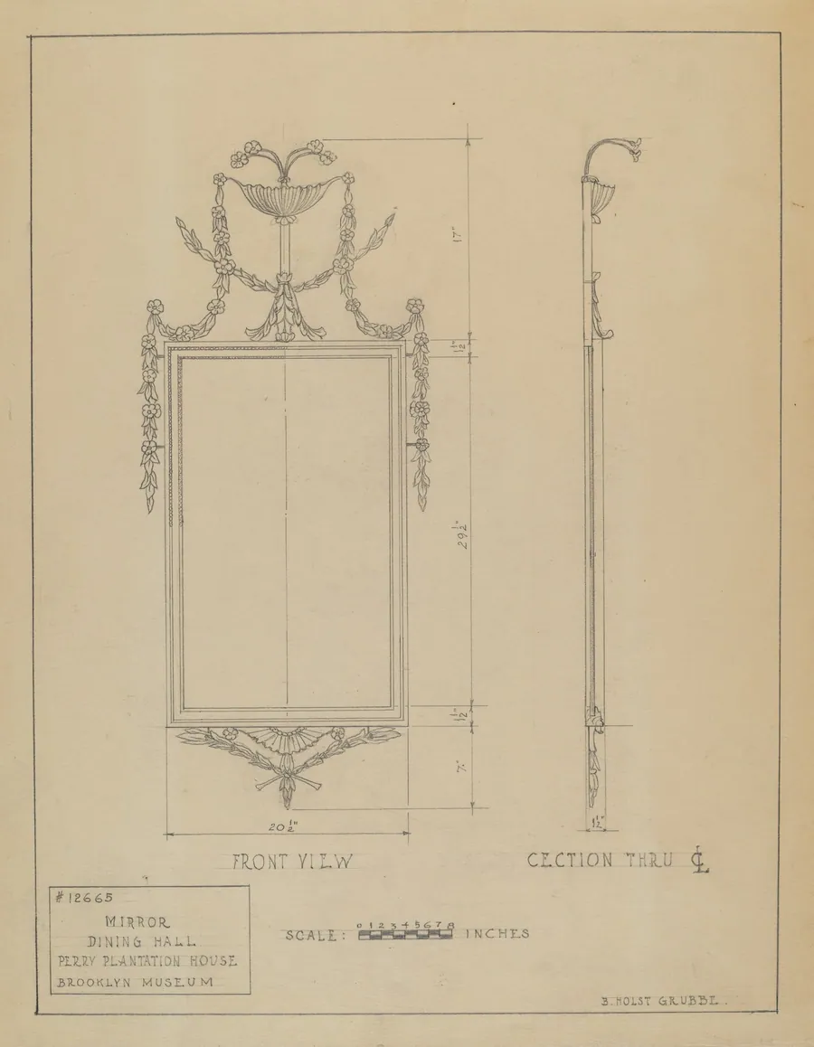 Mirror by B. Holst-Grubbe