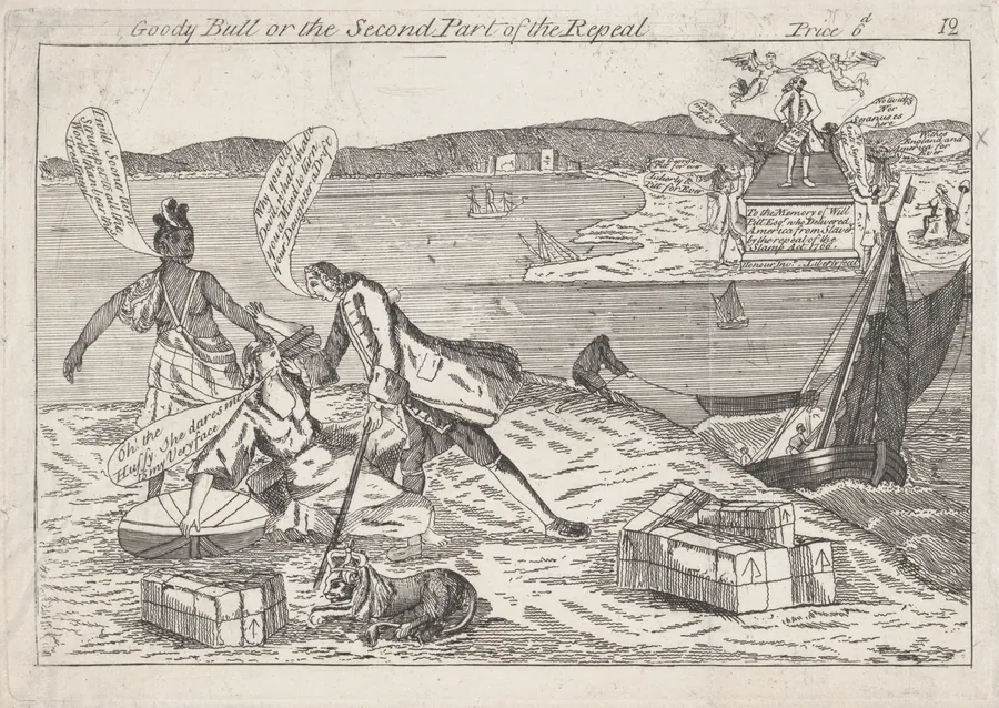 Goody Bull or the Second Part of the Repeal by Anonymous, British, 18th century