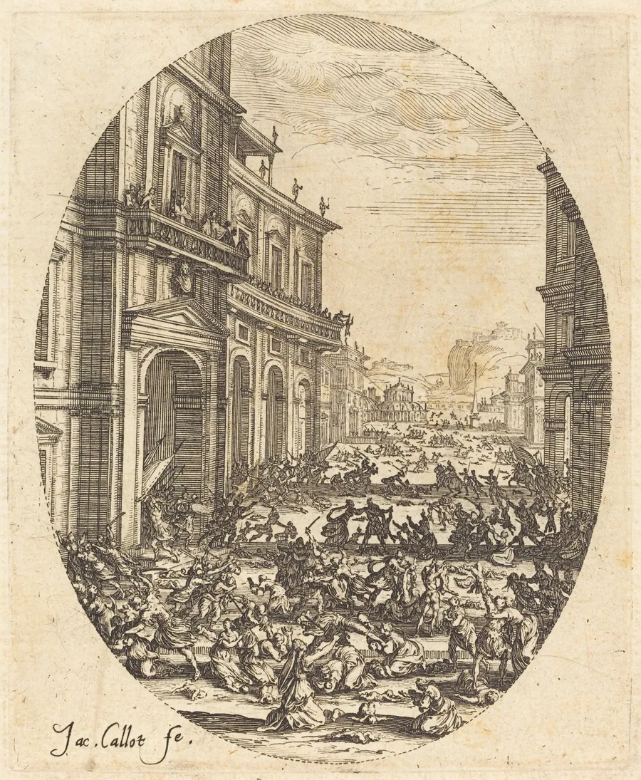 The Massacre of the Innocents by Jacques Callot