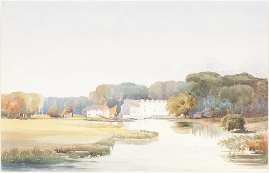 Horstead Mill on the River Bure, Norfolk by James Bulwer