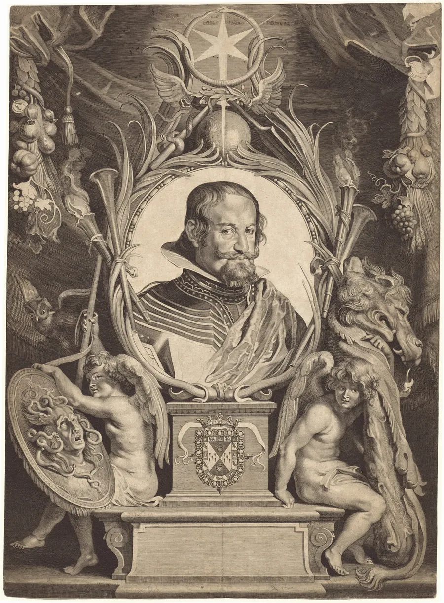 Gaspar de Gusman, Count of Olivares by Paulus Pontius