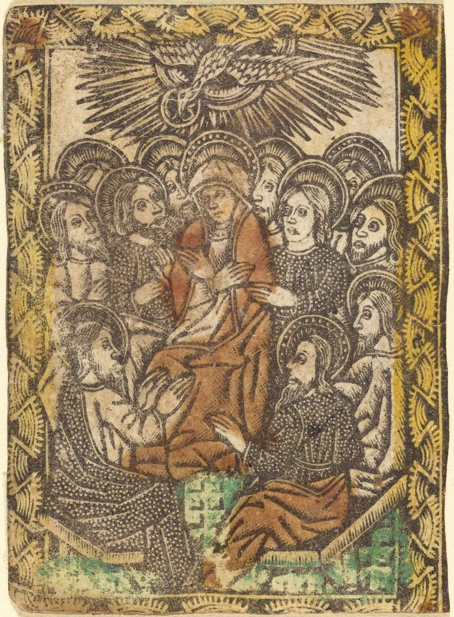 Pentecost by German 15th Century