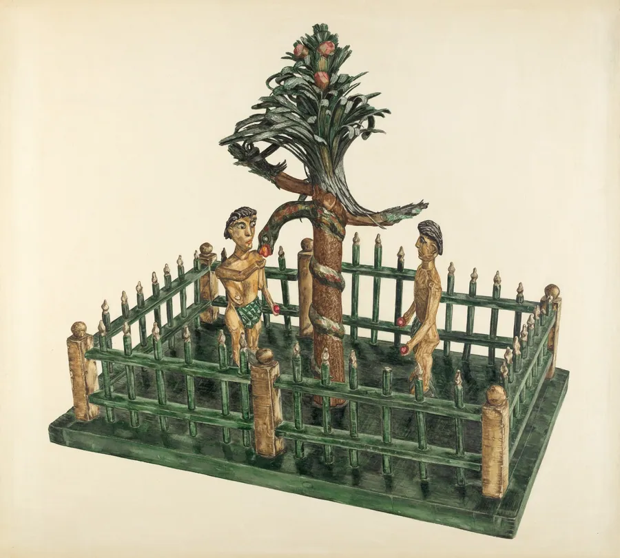 Adam and Eve by Yolande Delasser