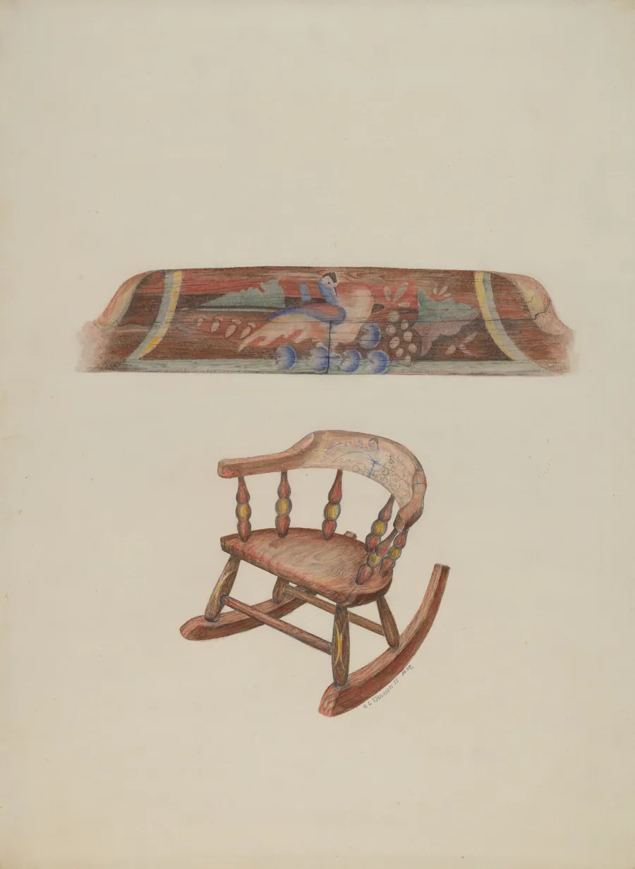 Child's Rocking Chair by Austin L. Davison