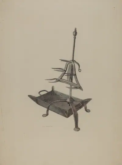 Roasting Stand with Drip Pan