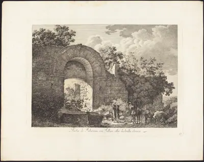 Porta di Falerium ora Fallari città destrutta etrusca
