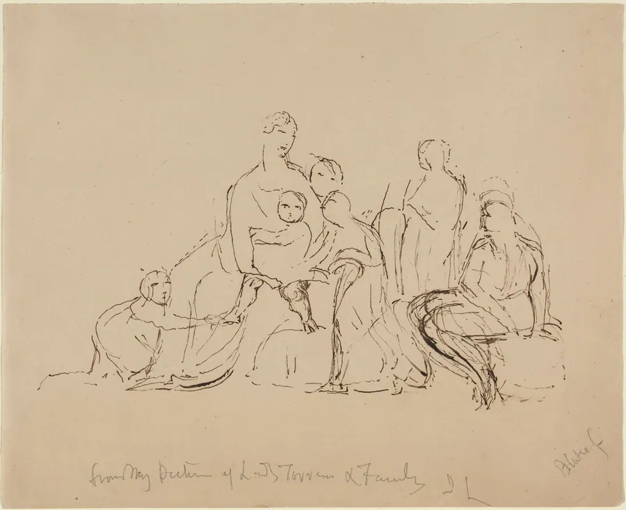 Lady Torrens and Family by William Blake