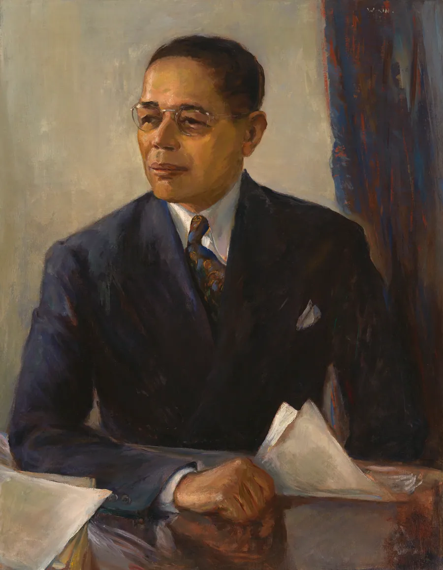 George E. Haynes by Laura Wheeler Waring, 1887 - 1948