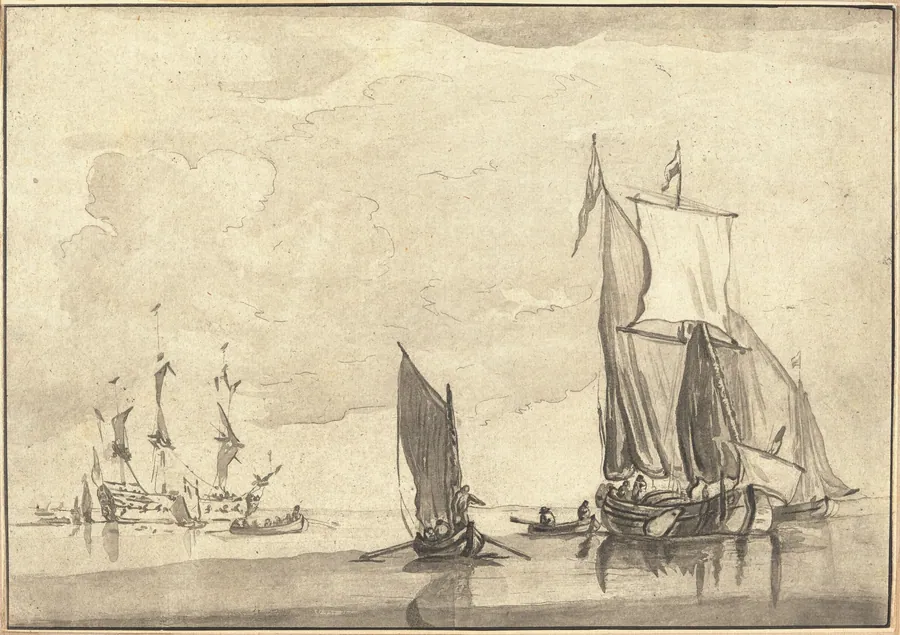 Seascape by Maria Catharina Prestel
