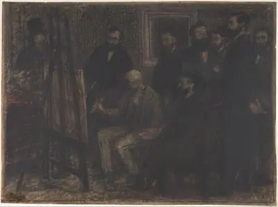 Manet's Studio in the Batignolles
