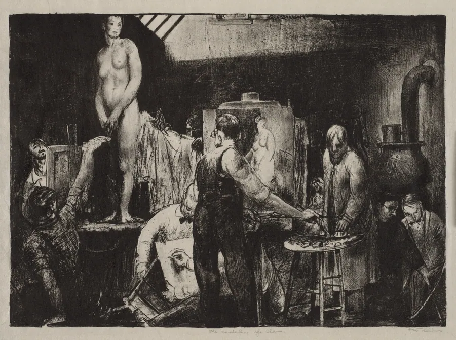 "The Life Class" by George Bellows