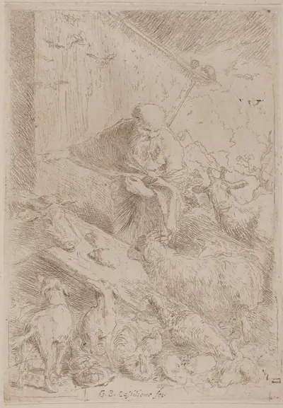 Noah and the Animals Entering the Ark