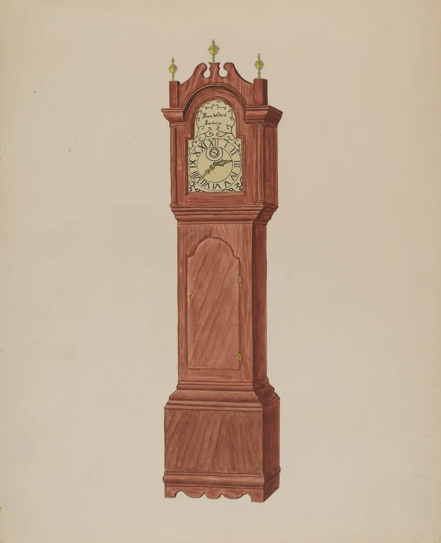 Grandfather's Clock by Frederick Jackson