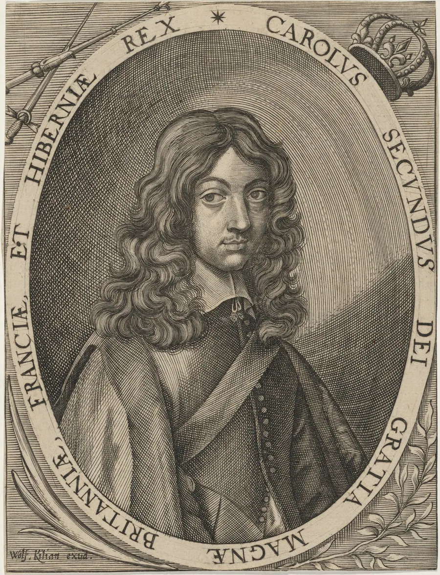 Charles II by Wolfgang Philipp Kilian