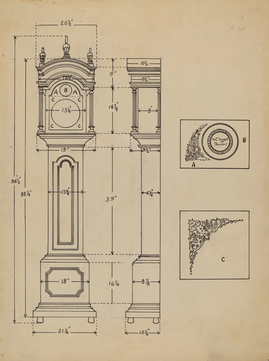 Clock by John Dieterich