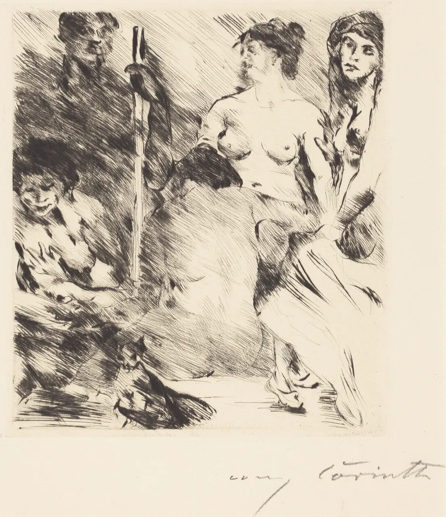 Der Harem (The Harem) by Lovis Corinth