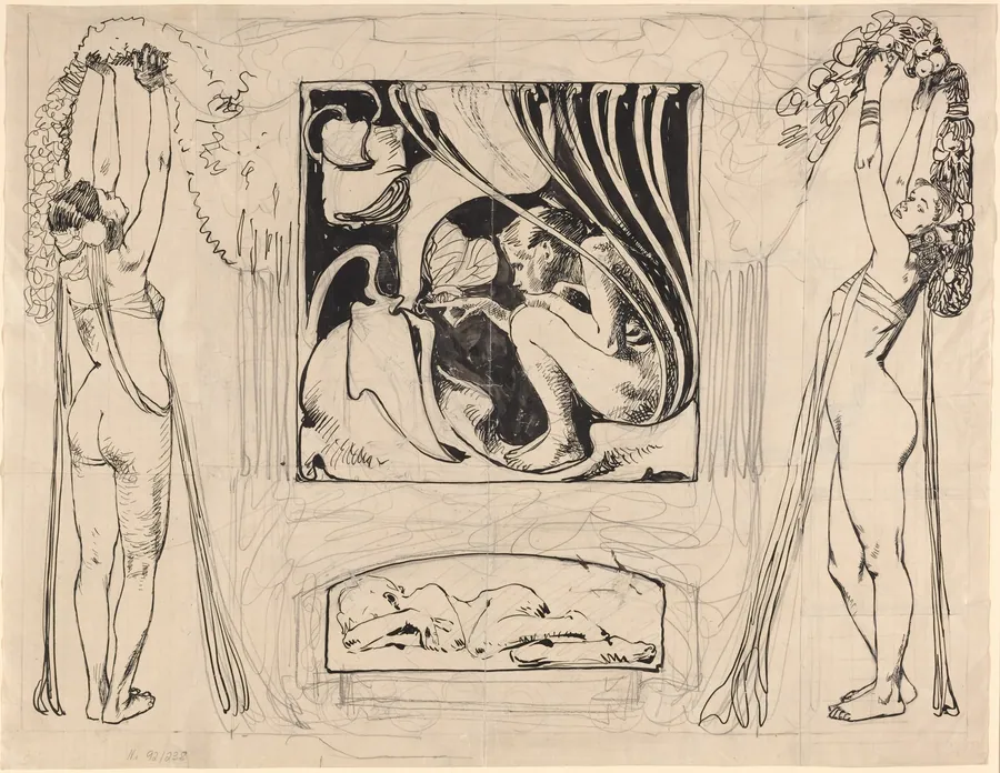 Allegory of Summer by Koloman Moser