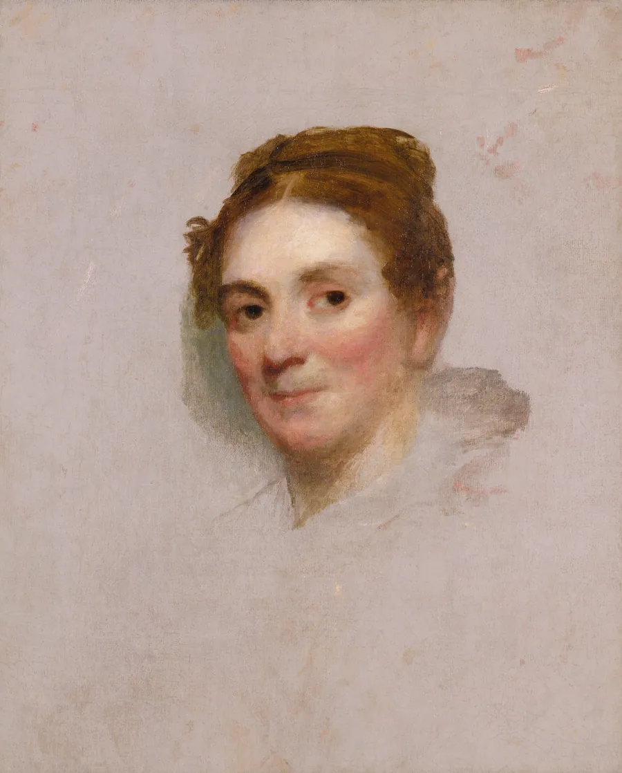 Portrait of a Lady by Gilbert Stuart, born Saunderstown, Rhode Island Colony (now North Kingstown, RI) 1755-died Bosto
