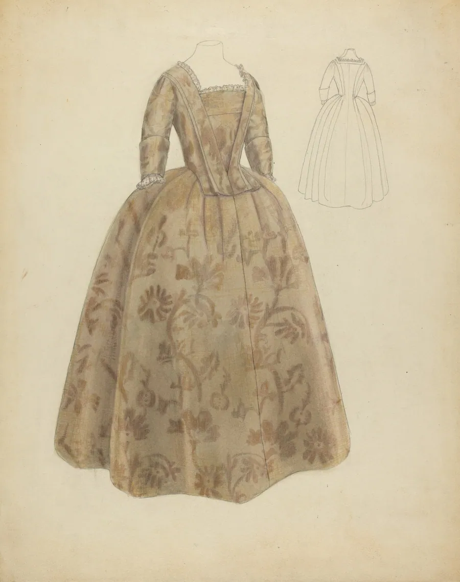 Wedding Dress by Bessie Forman