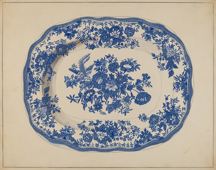 Plate by Katherine Hastings