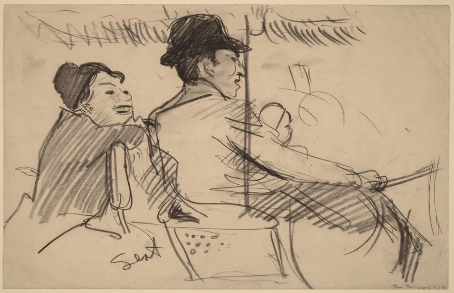 Family in a Surrey by George Bellows