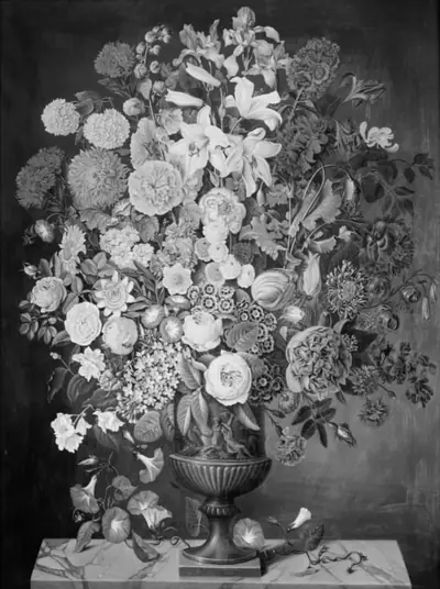 Blomster i en vase