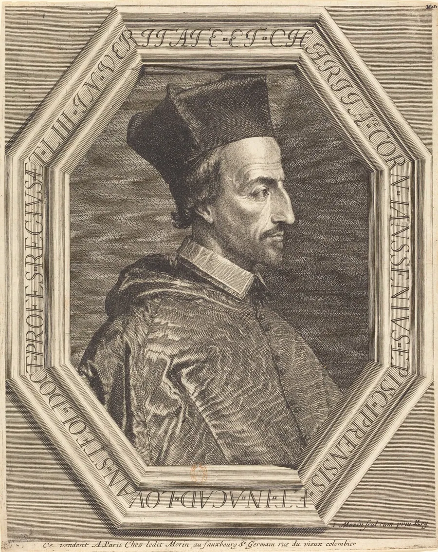 Corneille Jansenius, Bishop of Ypres by Jean Morin