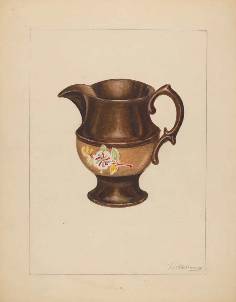 Small Pitcher by Thomas Holloway