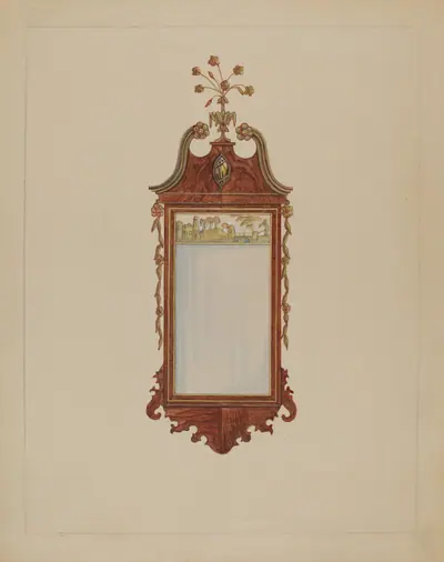 Hepplewhite Mirror