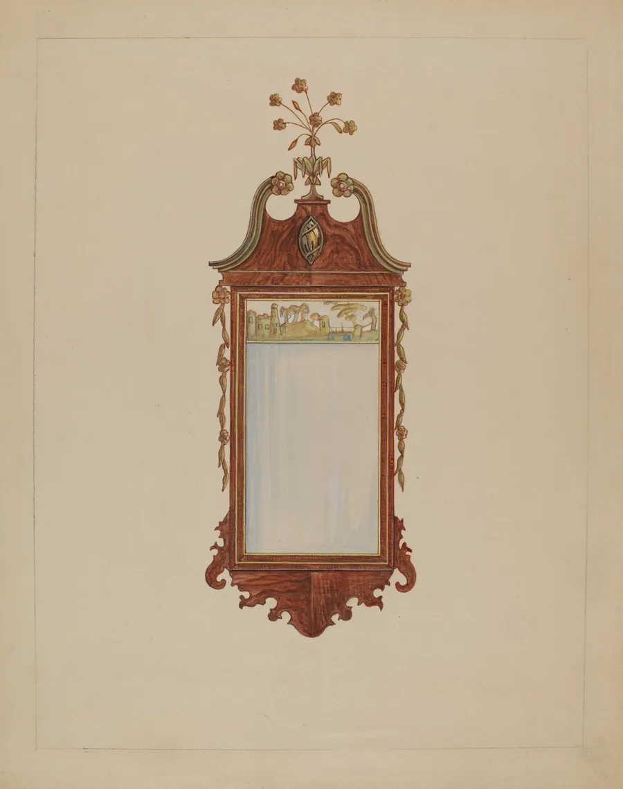 Hepplewhite Mirror by Nicholas Gorid