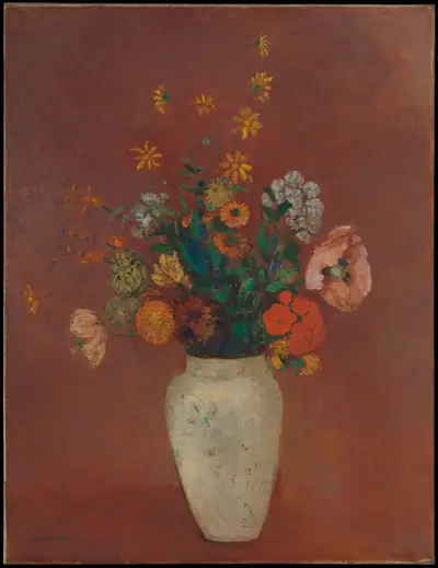 Bouquet in a Chinese Vase