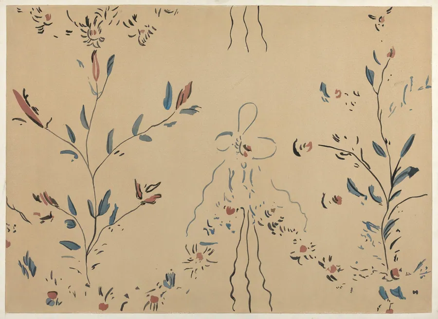 Free Hand Decorated Wall (Detail) by Michael Lauretano